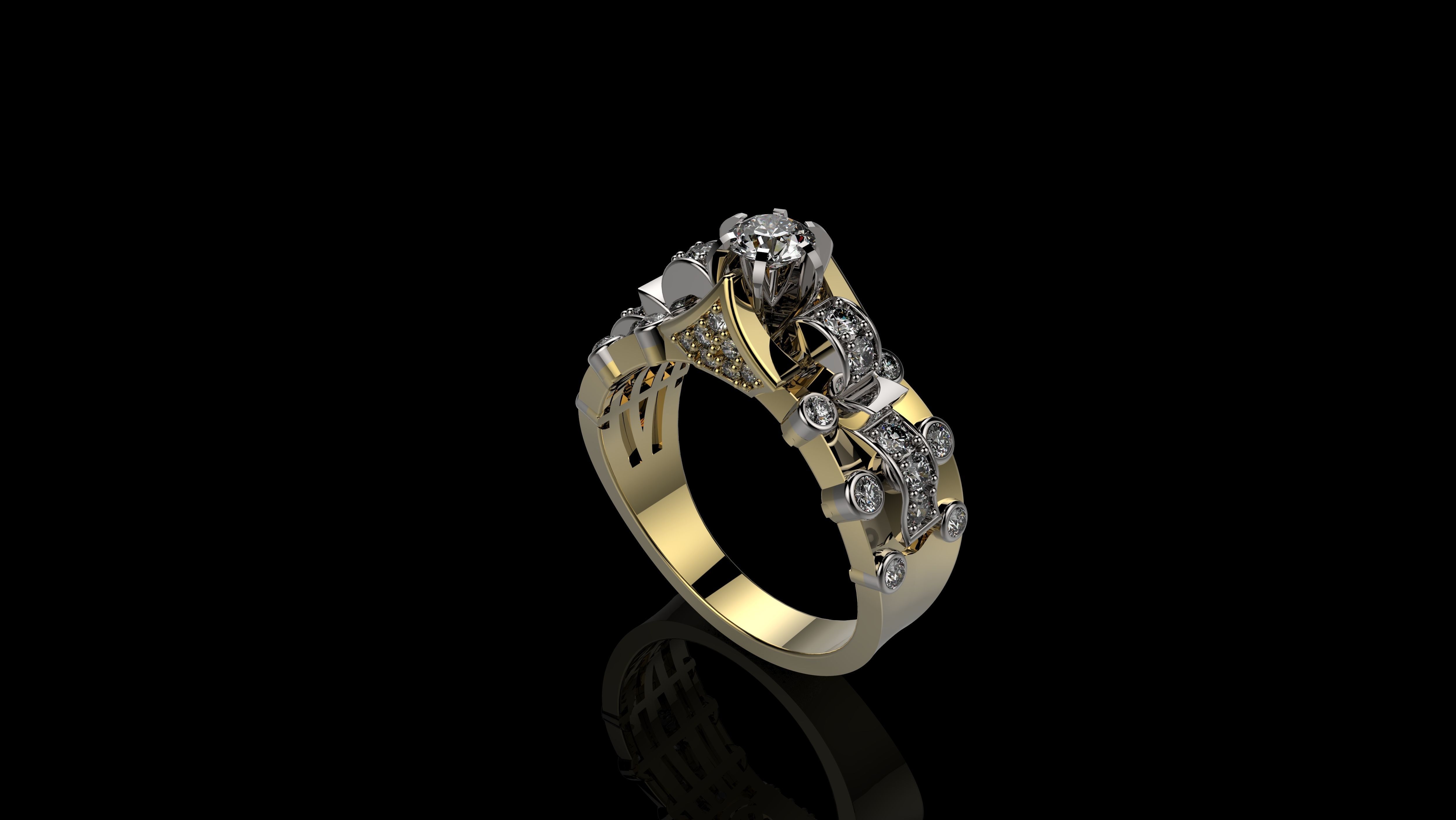 J RINGS N309 3D print model_1