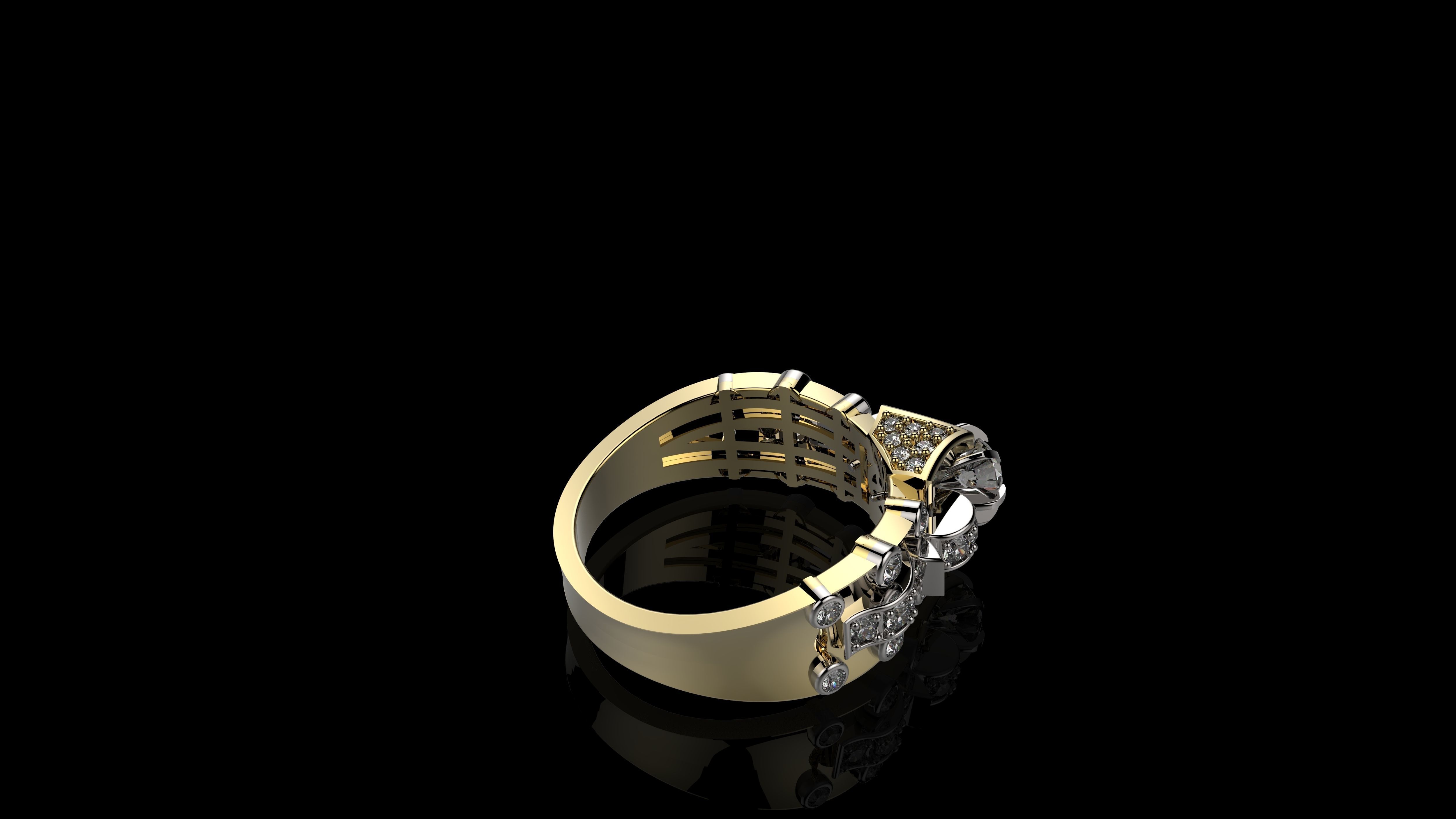 J RINGS N309 3D print model_4