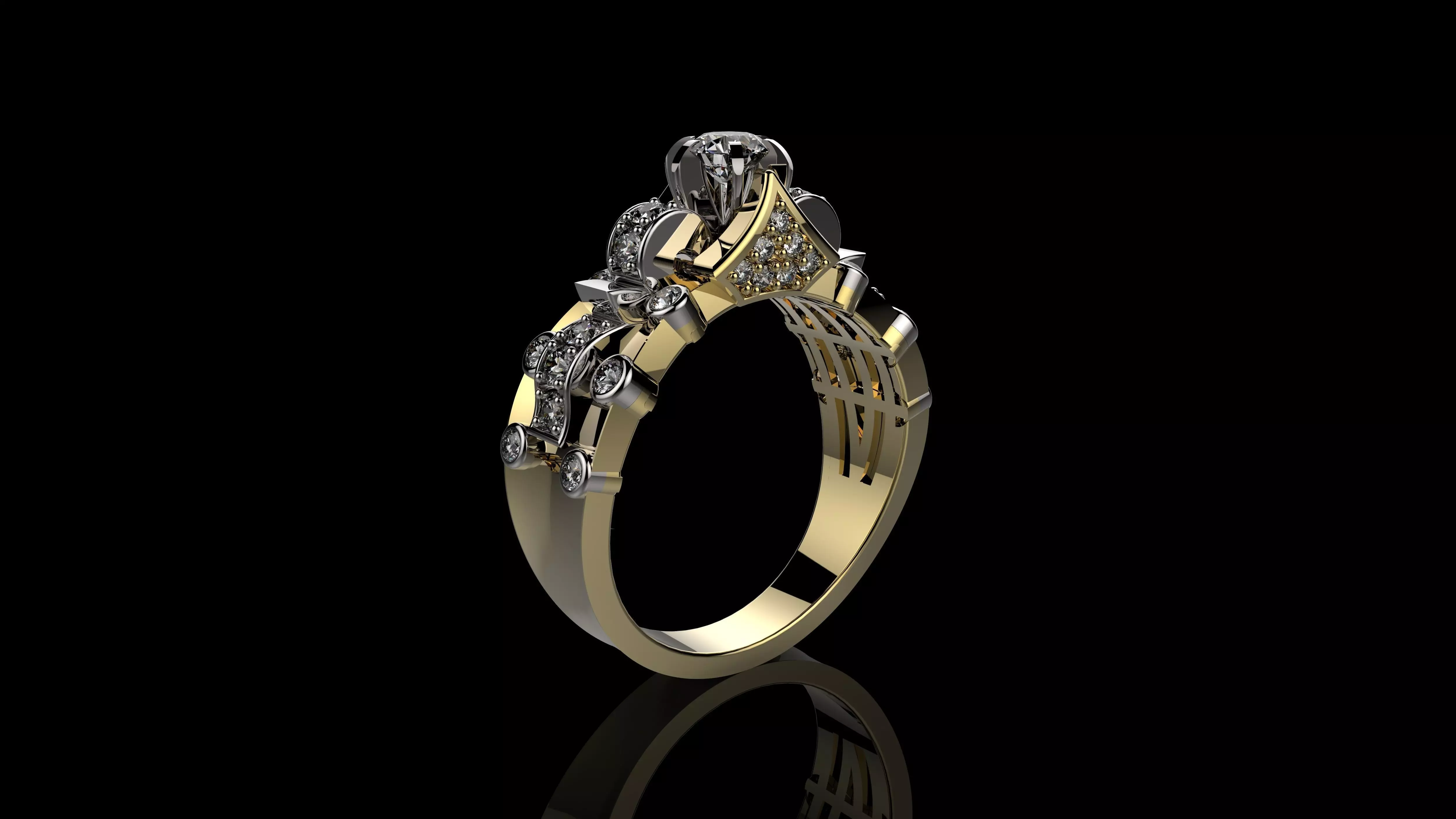 J RINGS N309 3D print model_0