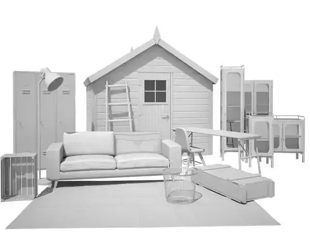 Afdeling 3D - Volume 002 3D model Afdeling 3D - Volume 002 3D model