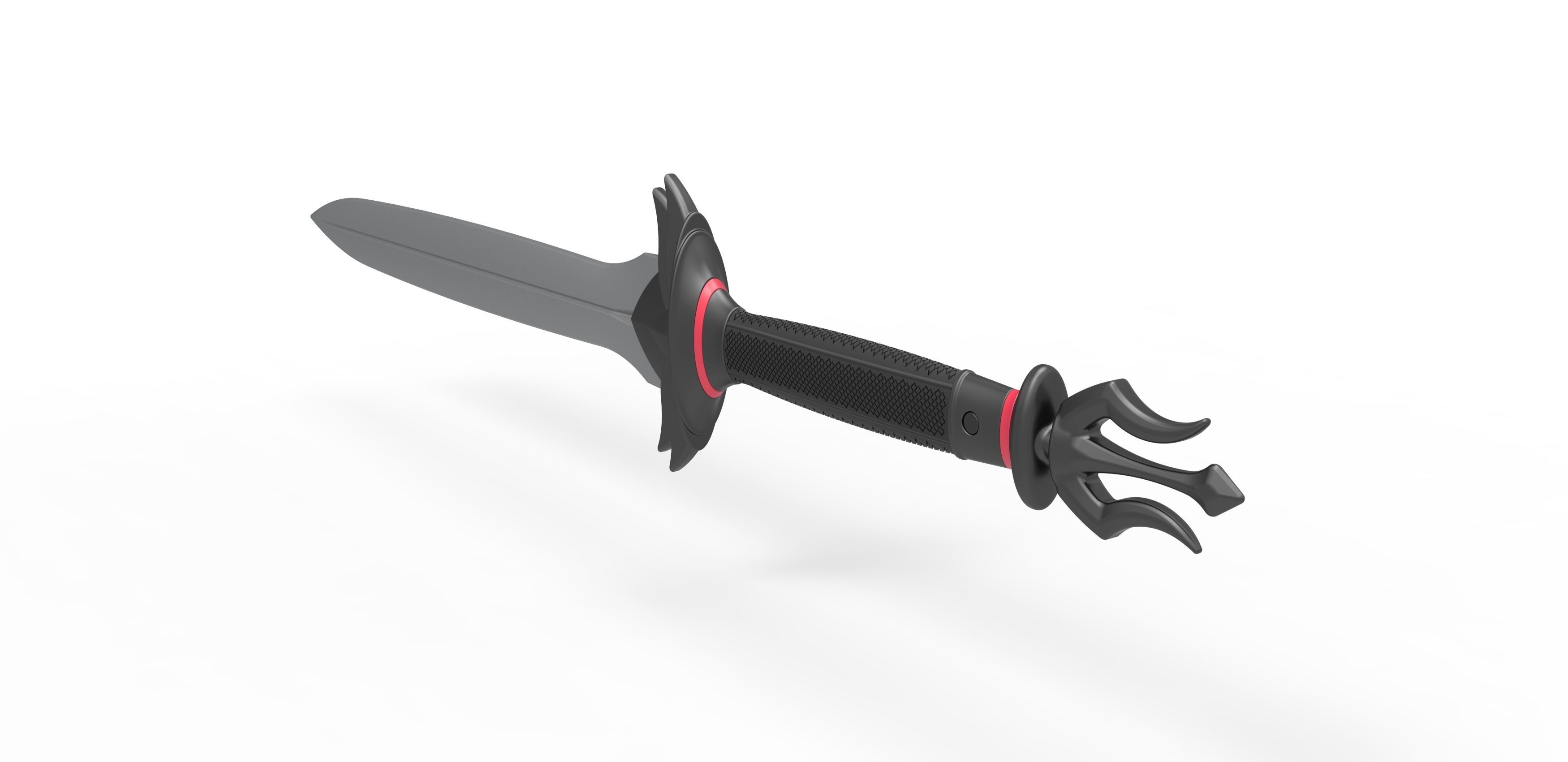 Sword of Black Manta from the movie Aquaman 2018 3D print model_8