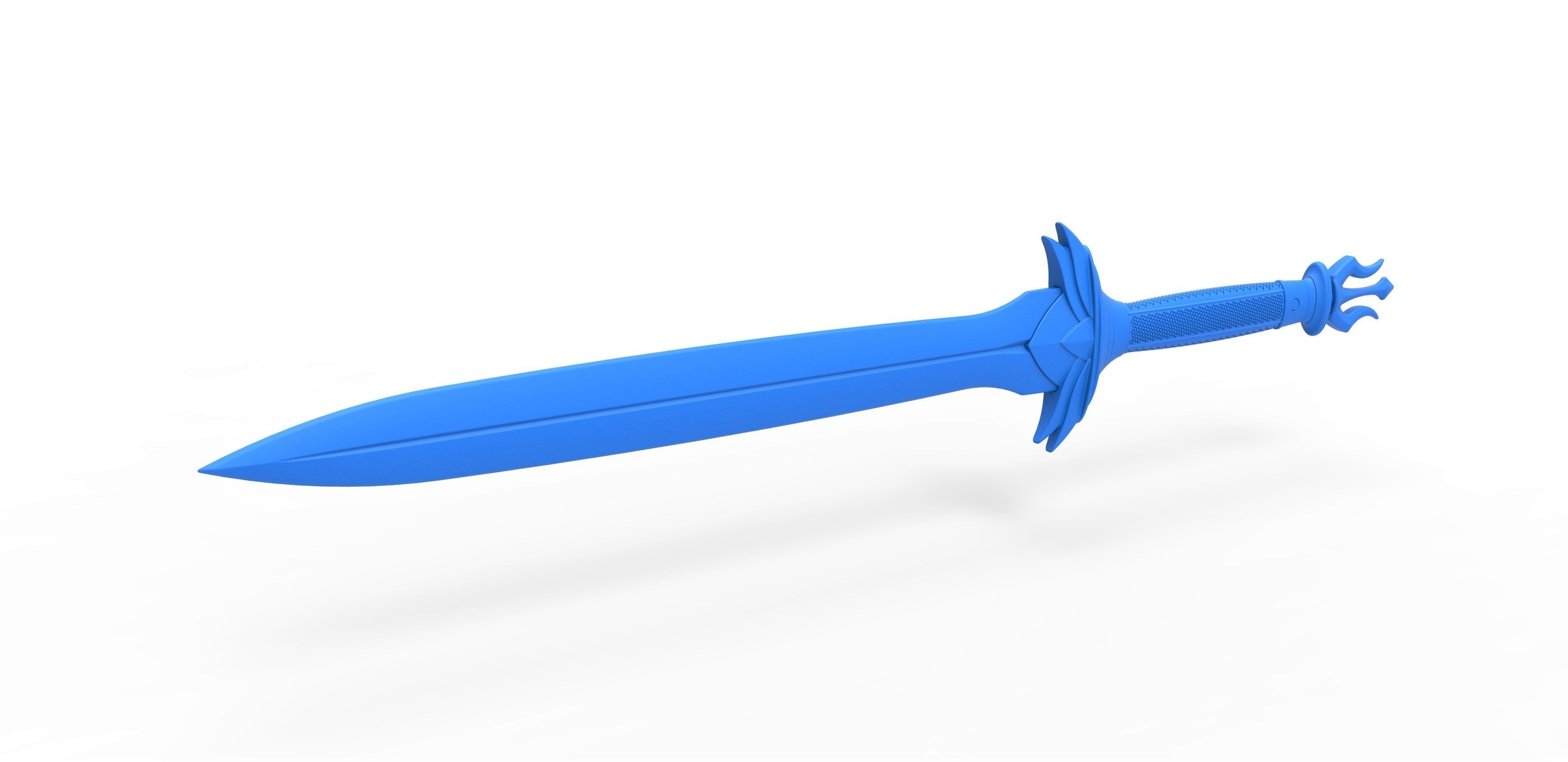 Sword of Black Manta from the movie Aquaman 2018 3D print model_11