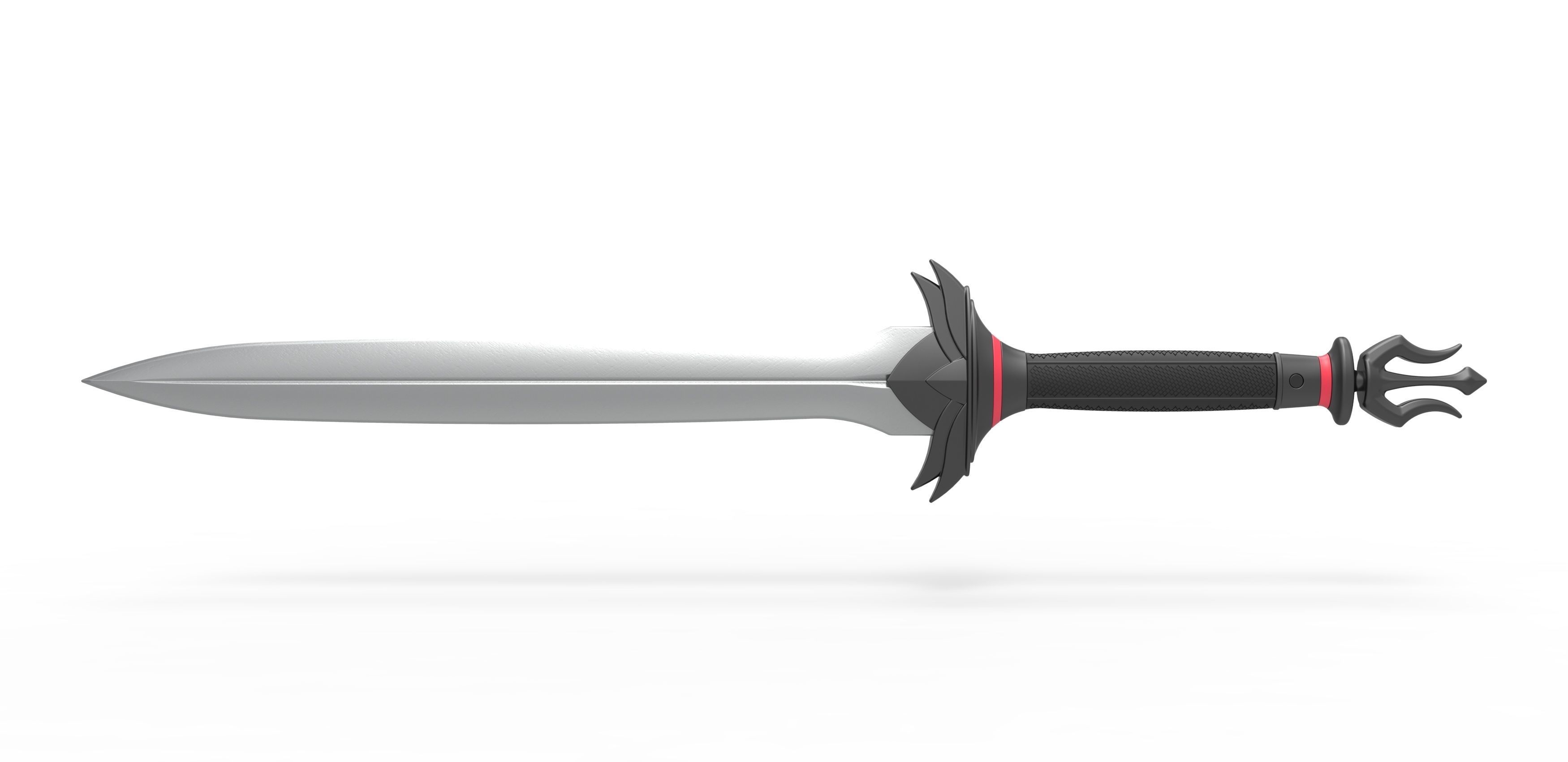 Sword of Black Manta from the movie Aquaman 2018 3D print model_4