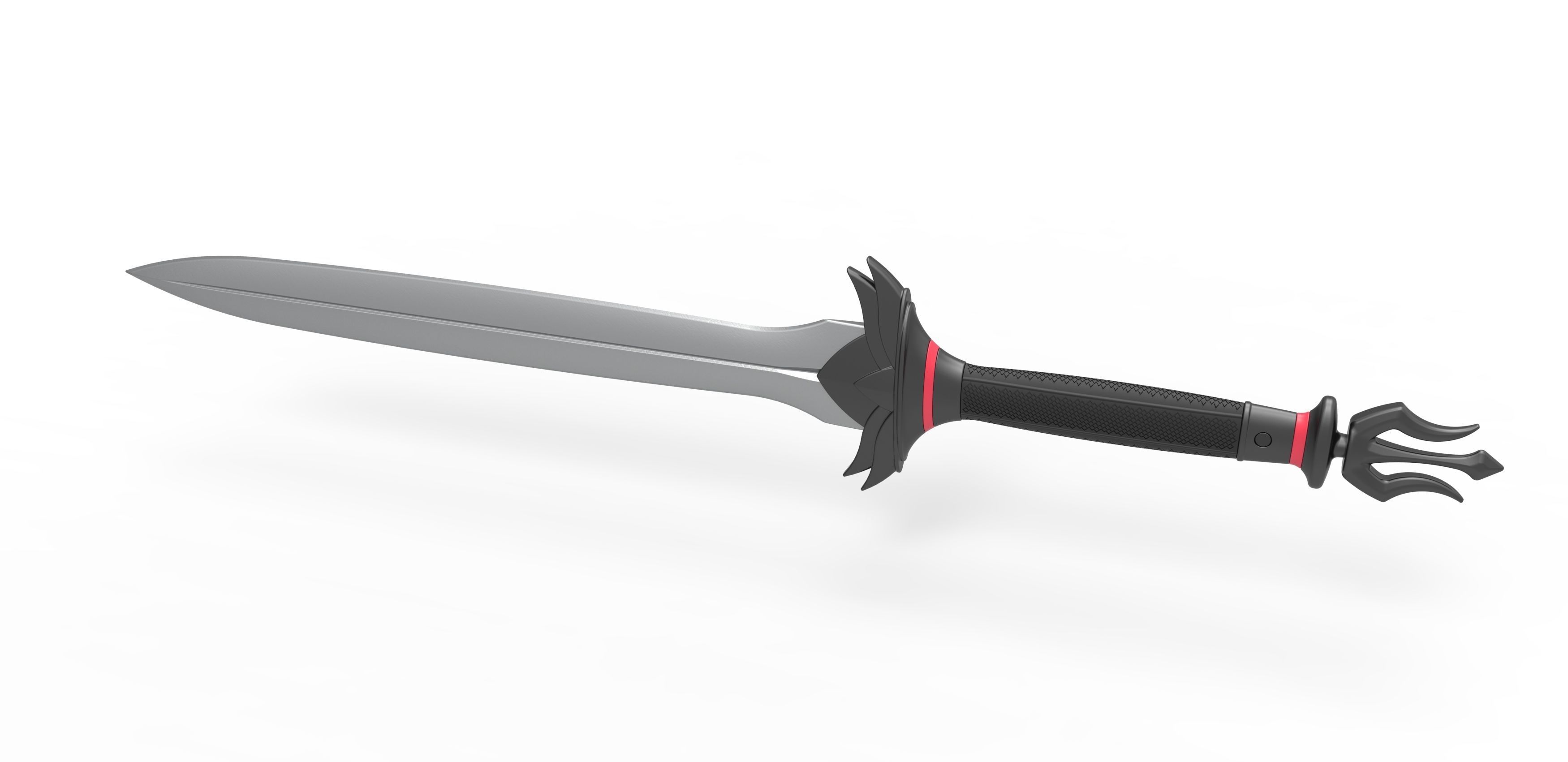 Sword of Black Manta from the movie Aquaman 2018 3D print model_7