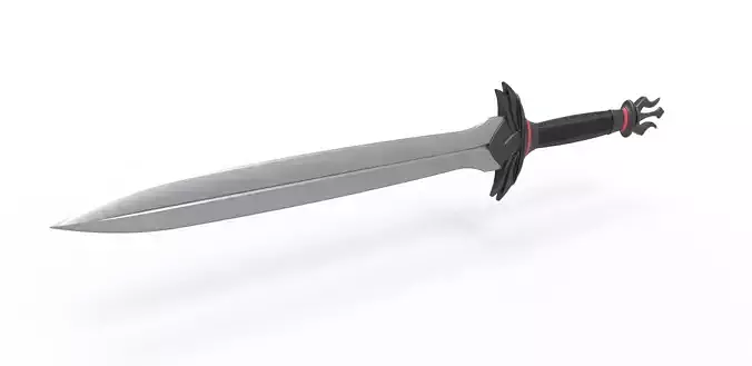 Sword of Black Manta from the movie Aquaman 2018 3D print model