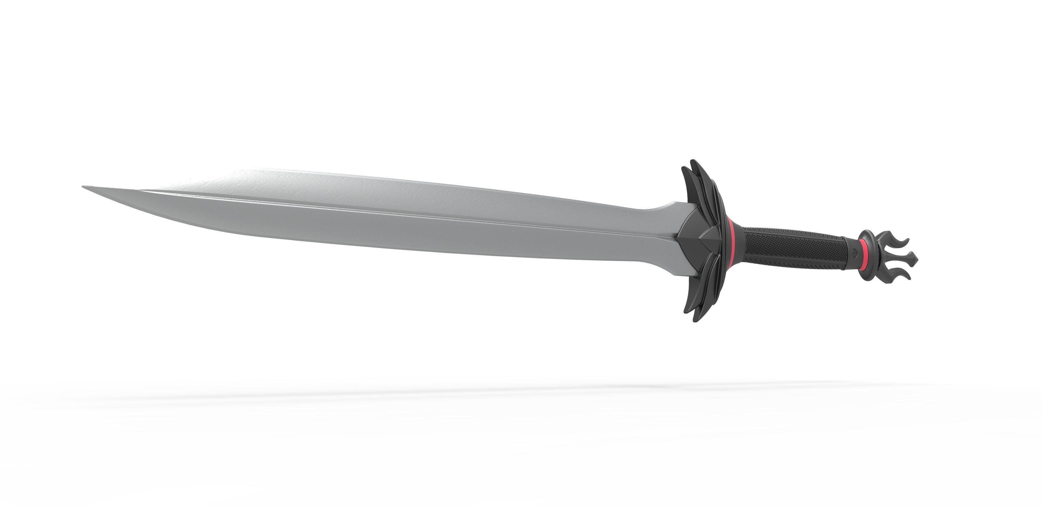 Sword of Black Manta from the movie Aquaman 2018 3D print model_1