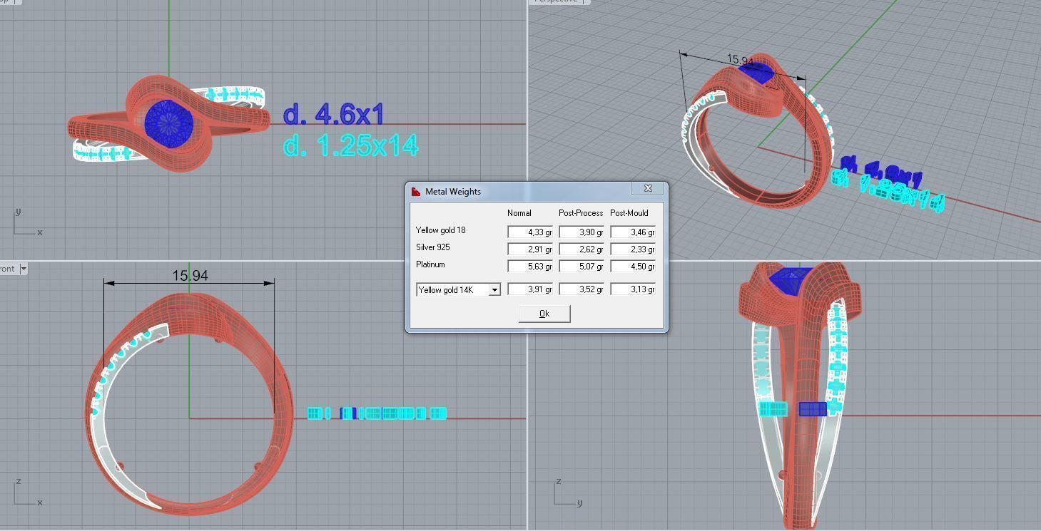 Ring with diamonds 9 3D print model_8