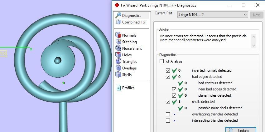 J RINGS N 104 3D print model_4