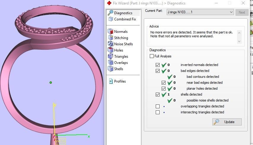 J RINGS N 103 3D print model_9