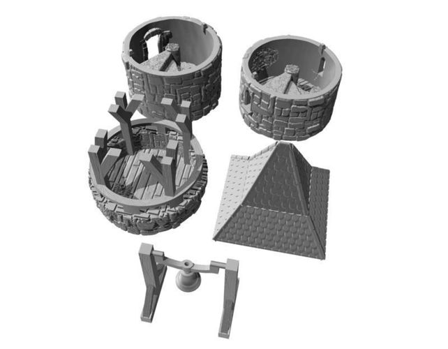 Belltower -STL File- 3D print model