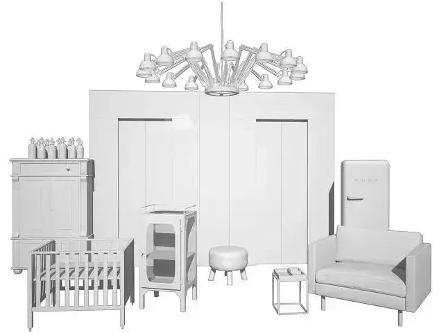 Afdeling 3D - Volume 005 3D model Afdeling 3D - Volume 005 3D model