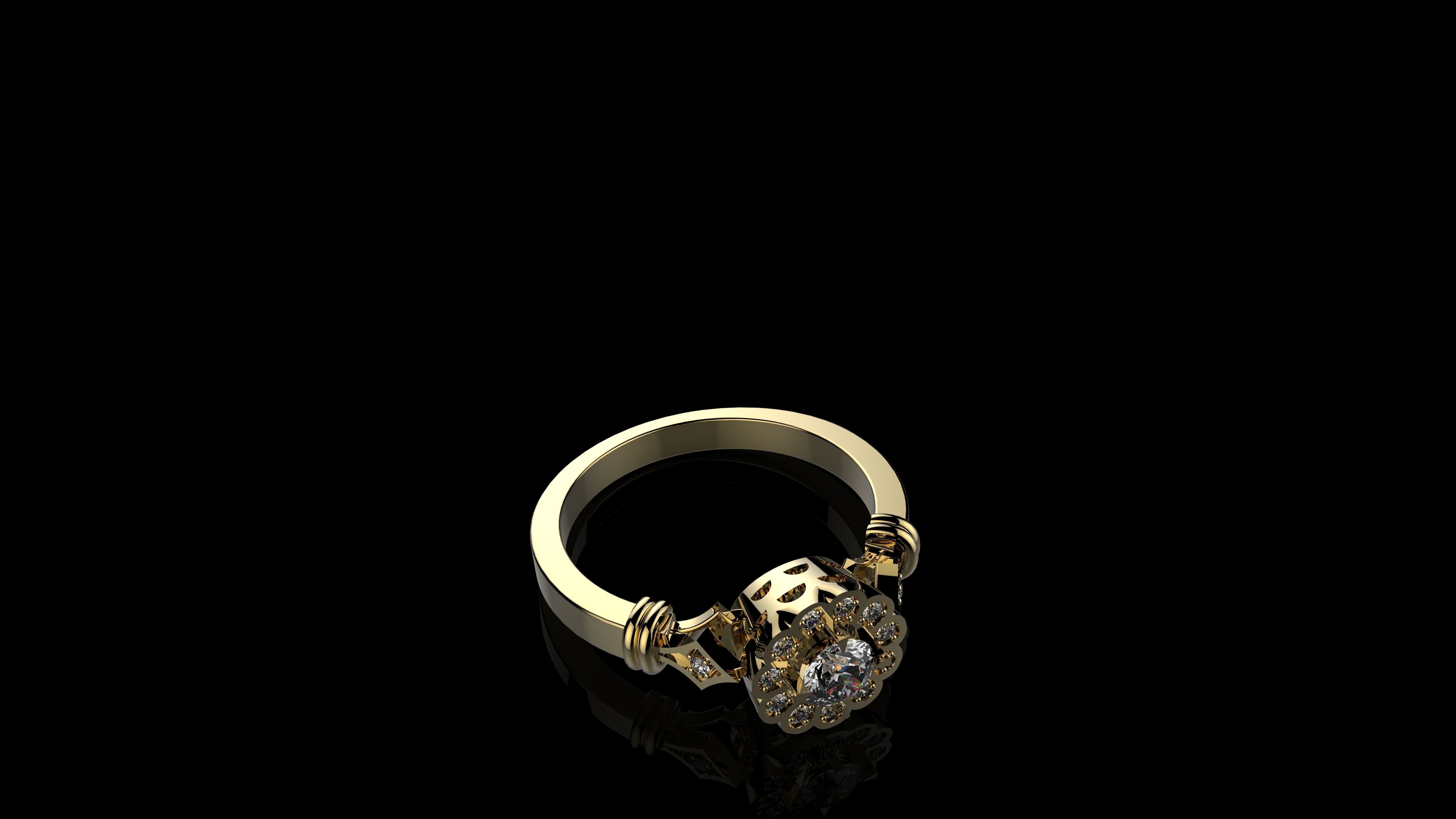 J RINGS N60 3D print model_4