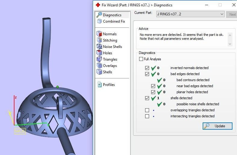 J EARRINGS N37 3D print model_5