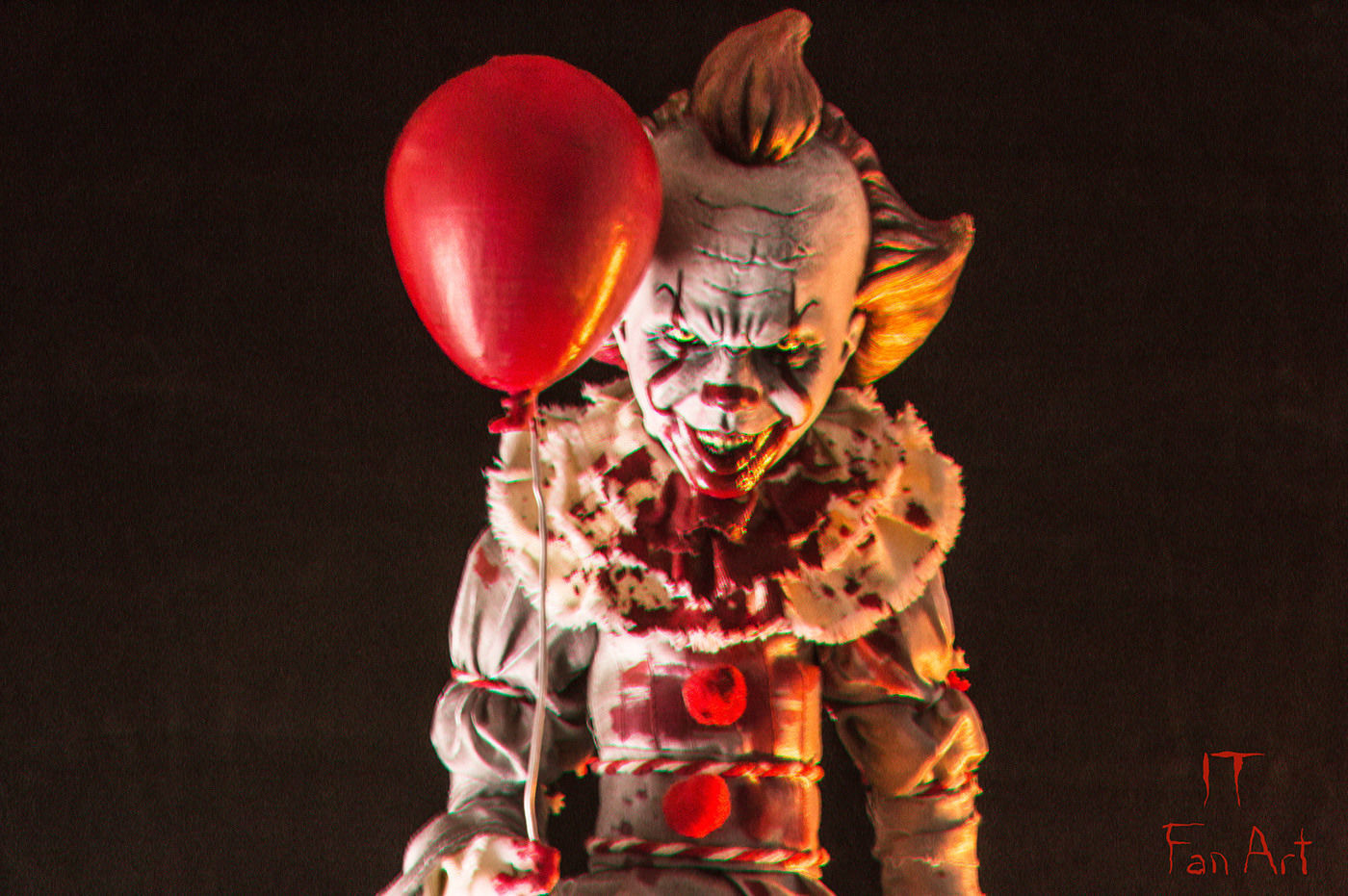 IT PennyWise The Clown Fan Art Printable Model 3D print model_7