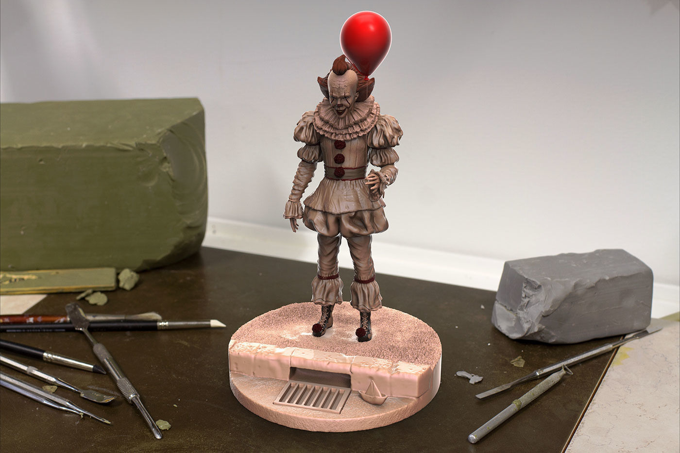 IT PennyWise The Clown Fan Art Printable Model 3D print model_2