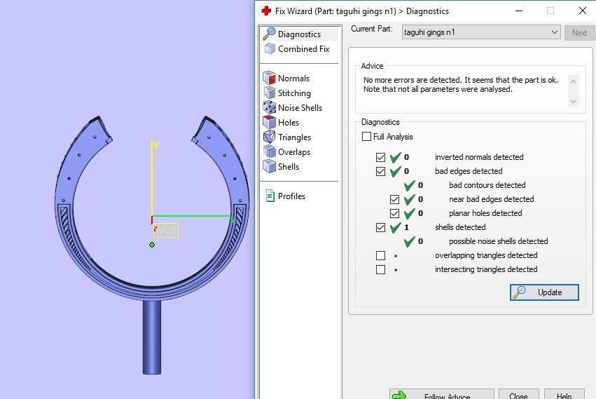 RINGS J N7 3D print model_9