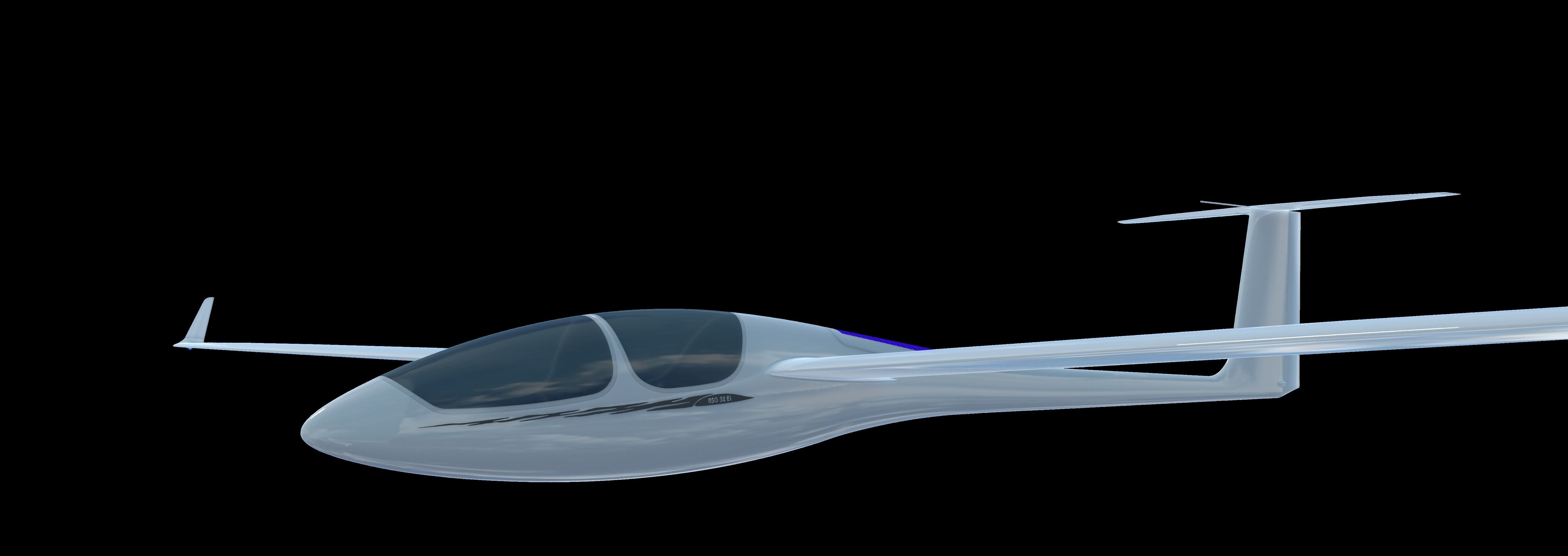 ASG32 EL Glider 3D model_1