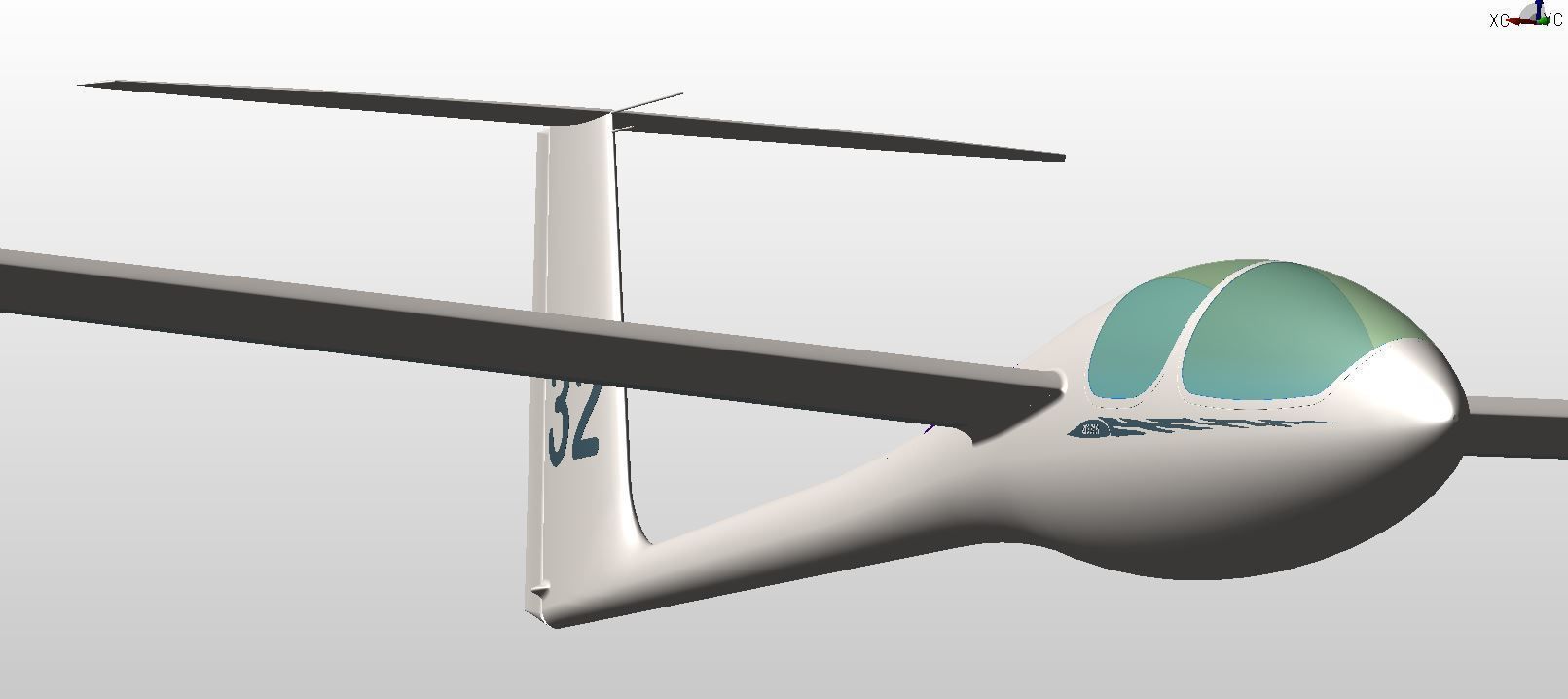 ASG32 EL Glider 3D model_2