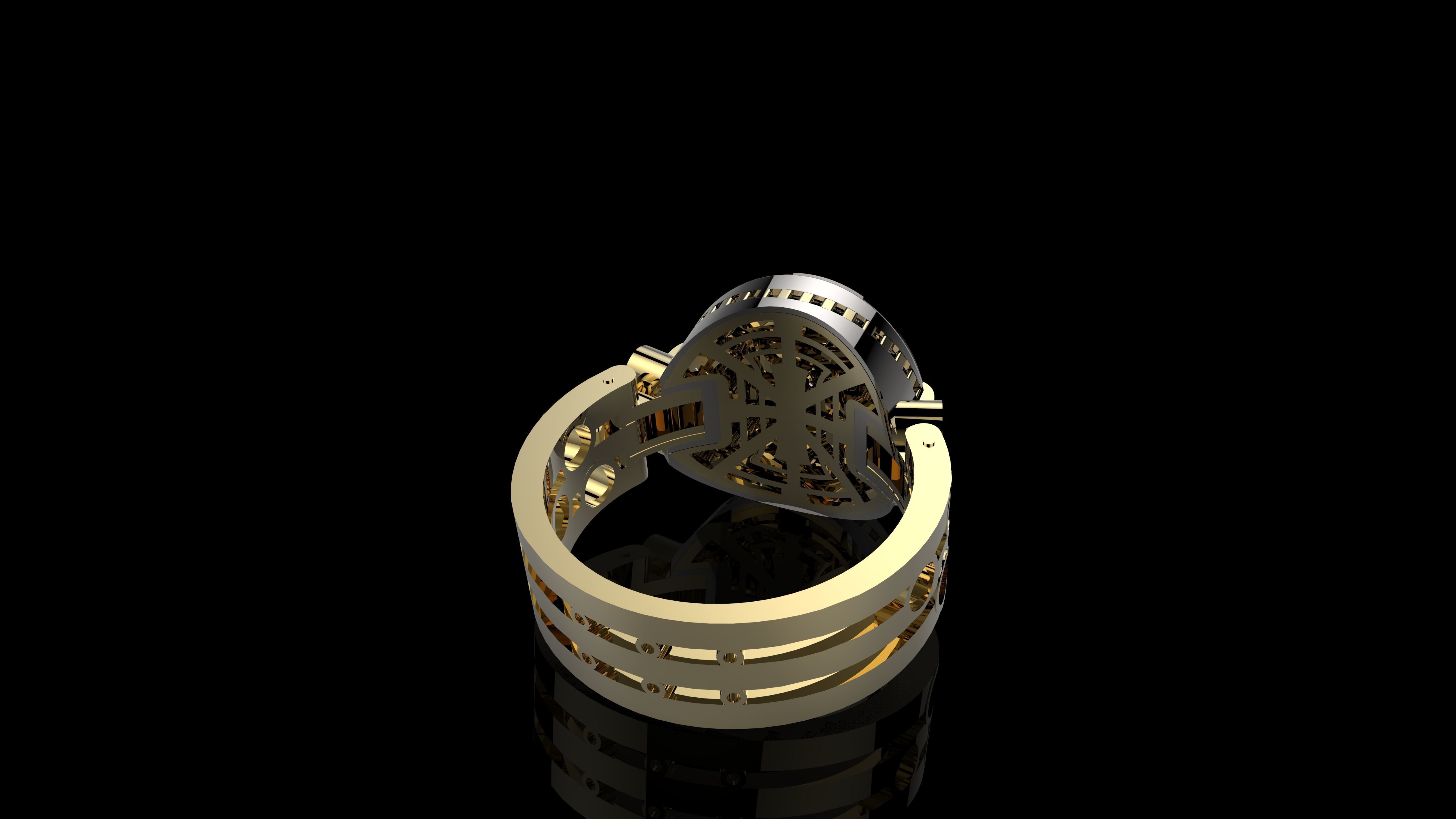 MEN RINGS N2 3D print model_6