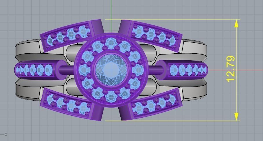 MEN RINGS N1 3D print model_9