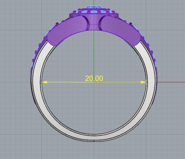 MEN RINGS N1 3D print model_6