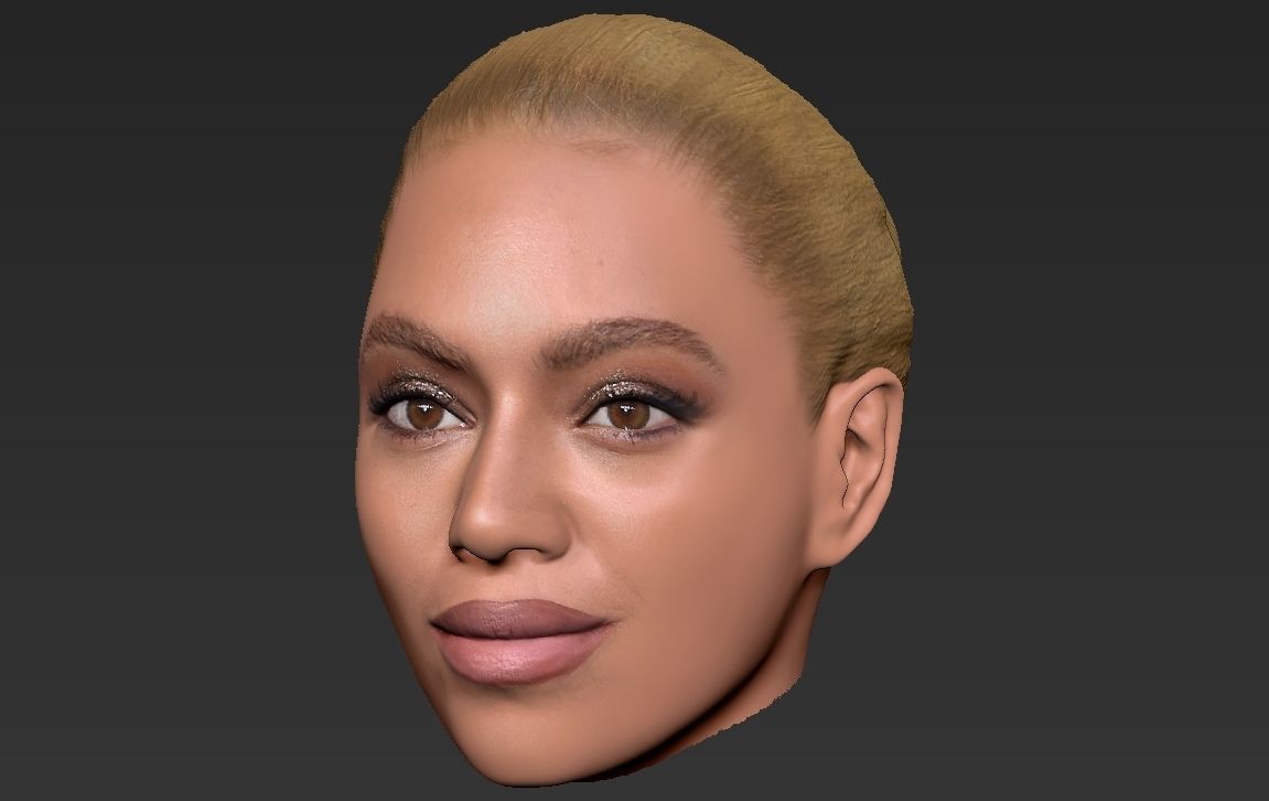 Beyonce Knowles 3D model_23