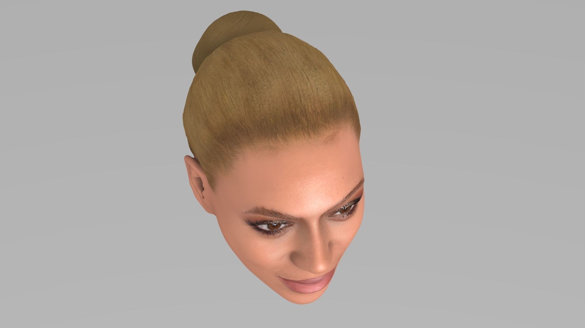 Beyonce Knowles 3D model_14