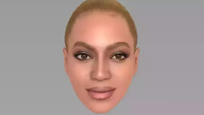 Beyonce Knowles 3D model