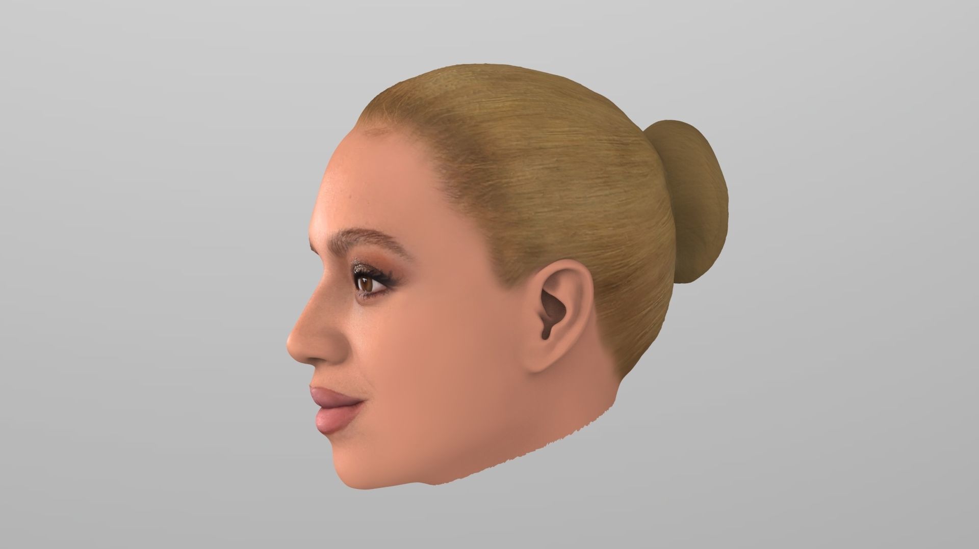 Beyonce Knowles 3D model_3