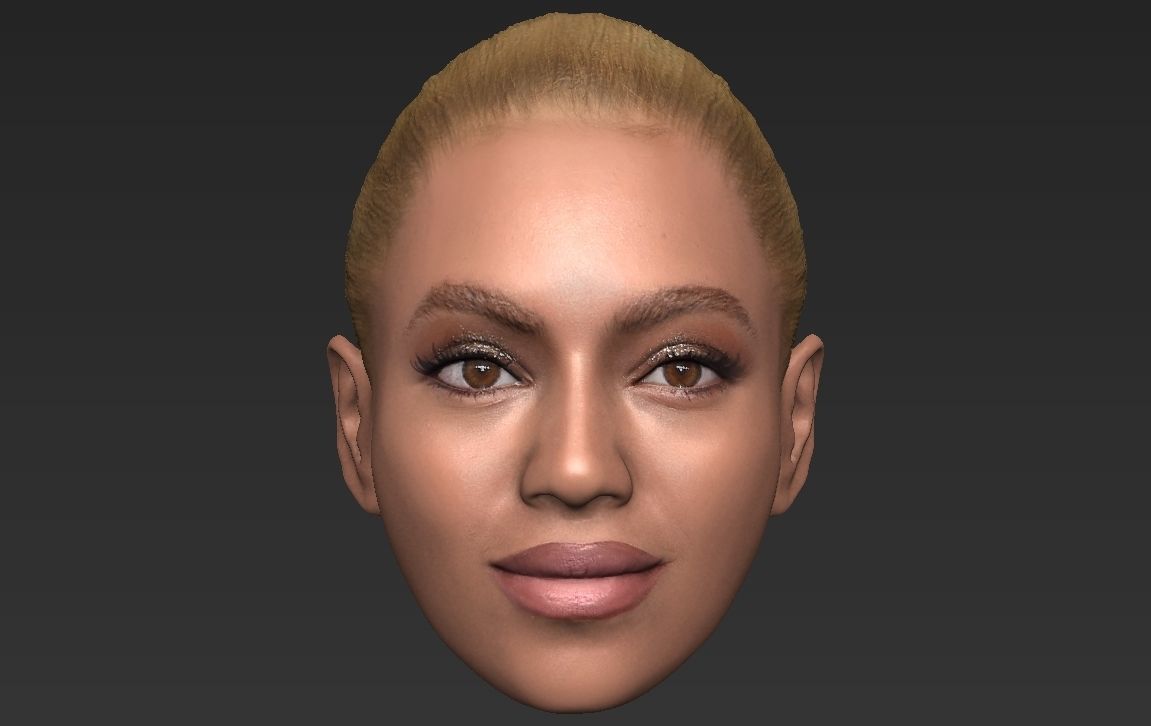 Beyonce Knowles 3D model_22