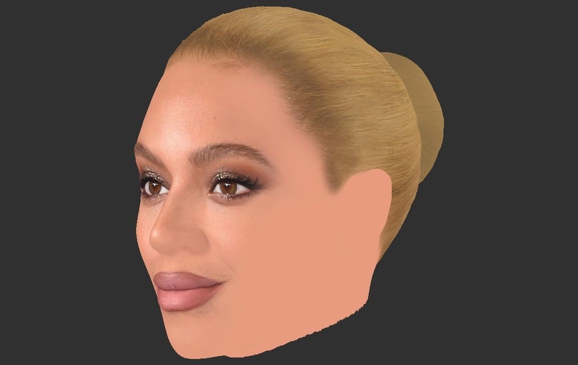 Beyonce Knowles 3D model_27
