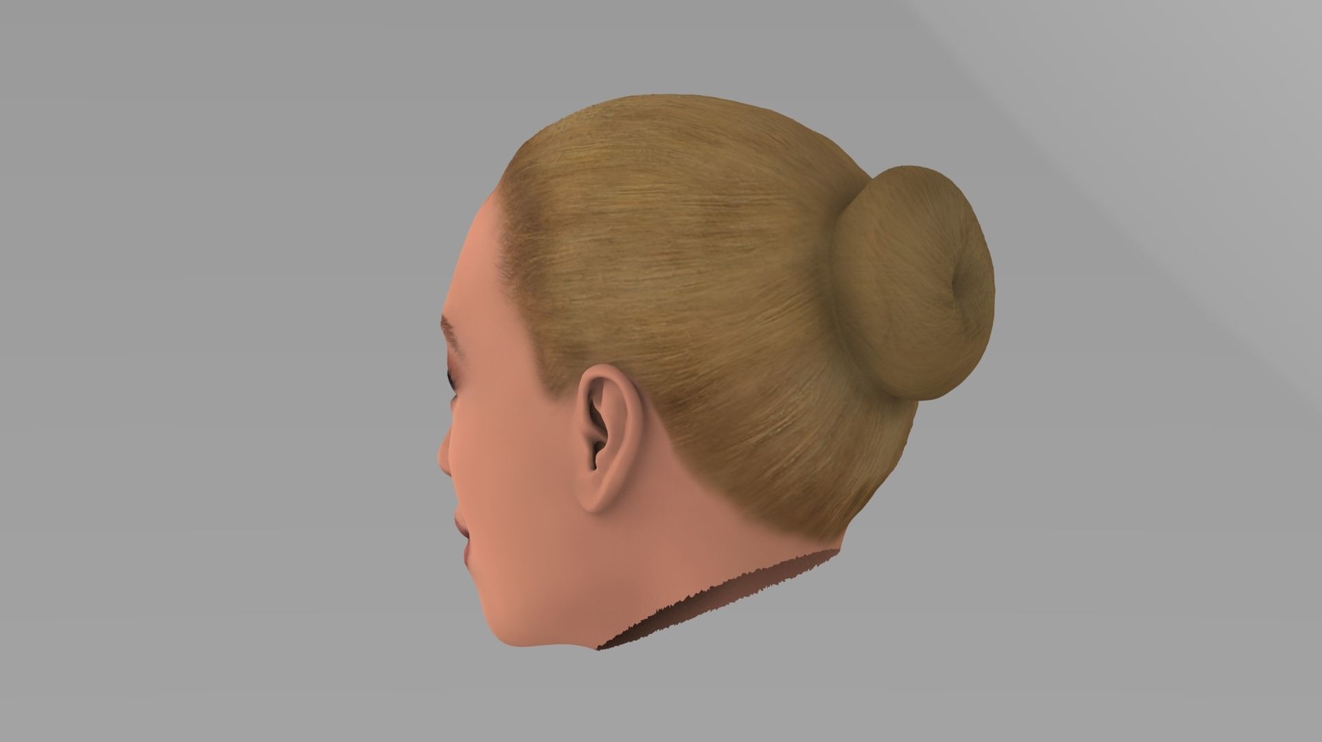 Beyonce Knowles 3D model_5