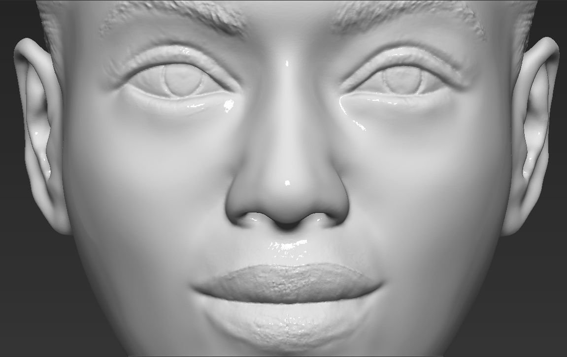 Beyonce Knowles 3D model_49