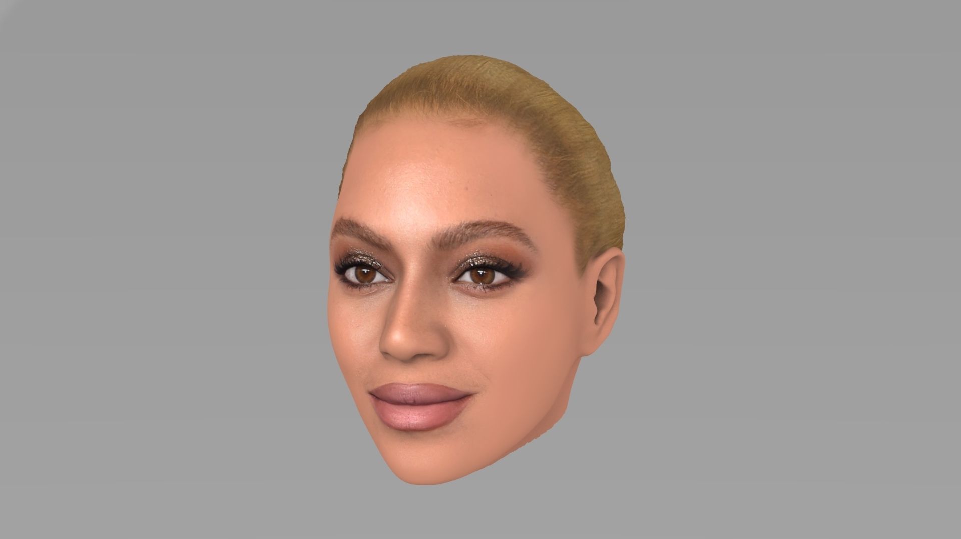 Beyonce Knowles 3D model_1