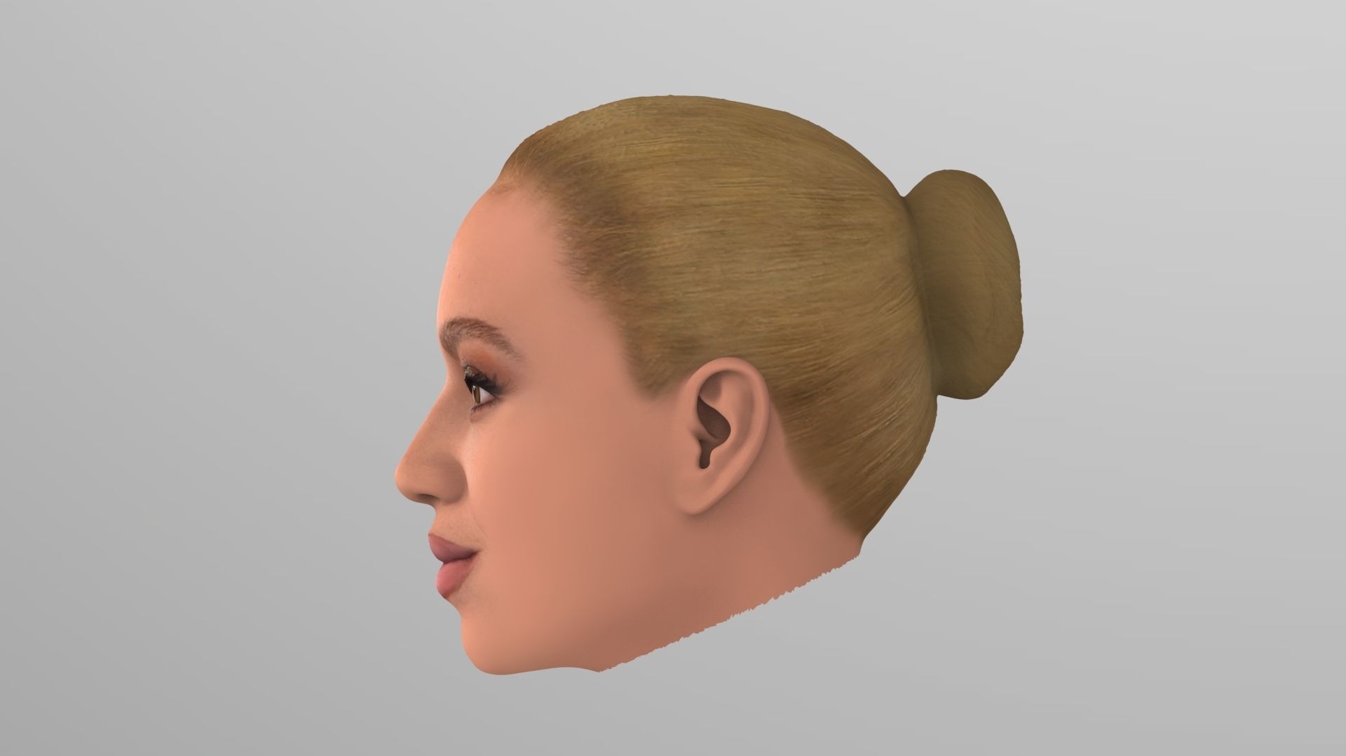 Beyonce Knowles 3D model_4