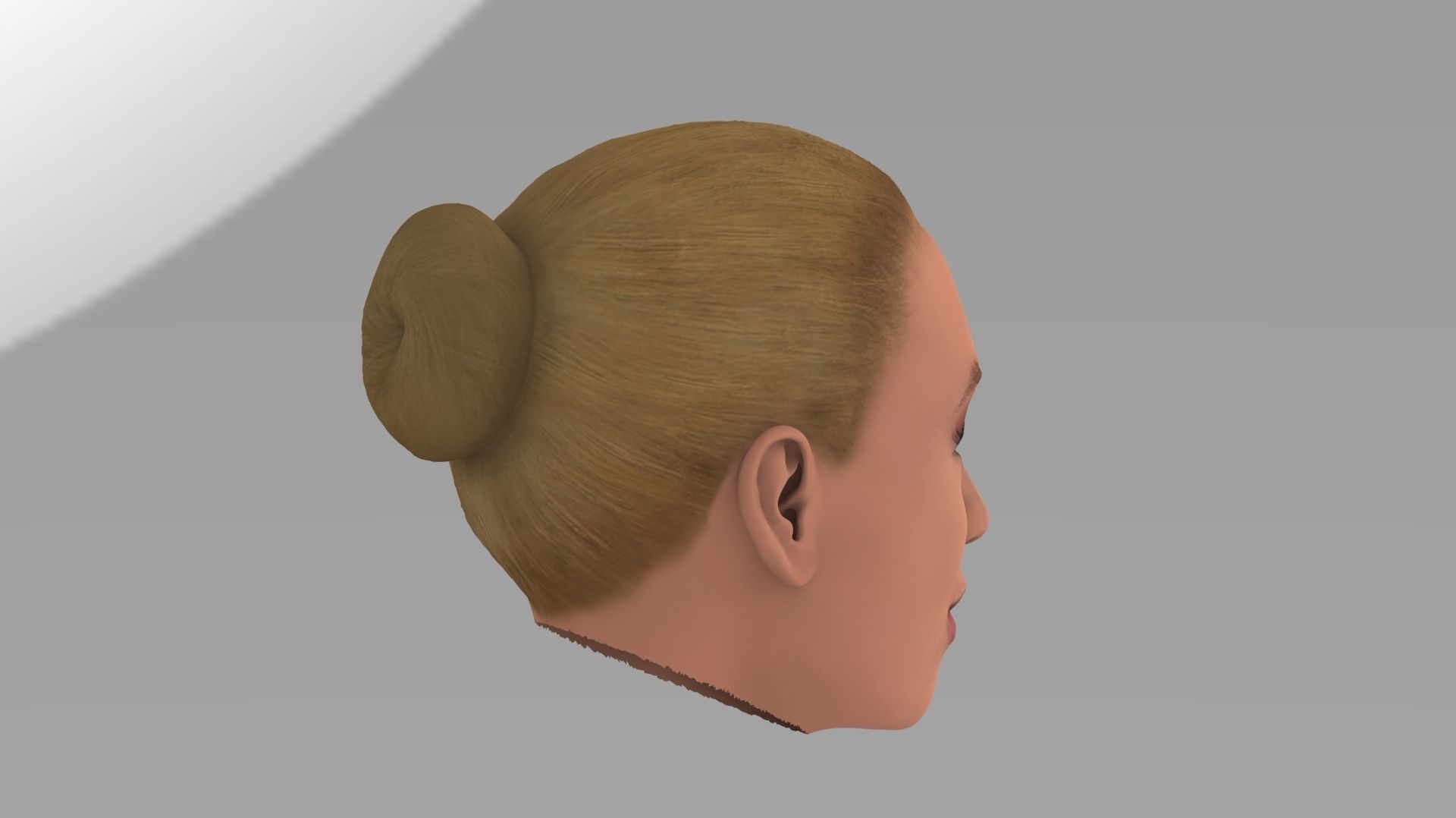 Beyonce Knowles 3D model_9