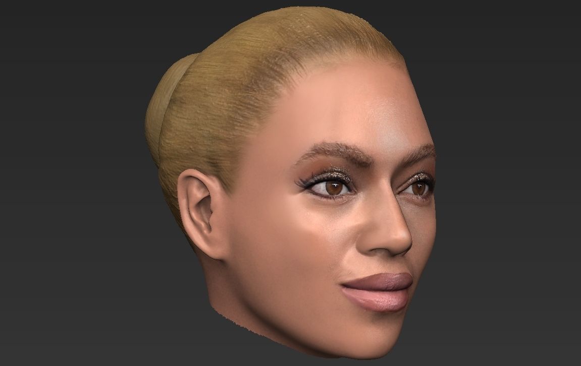 Beyonce Knowles 3D model_24