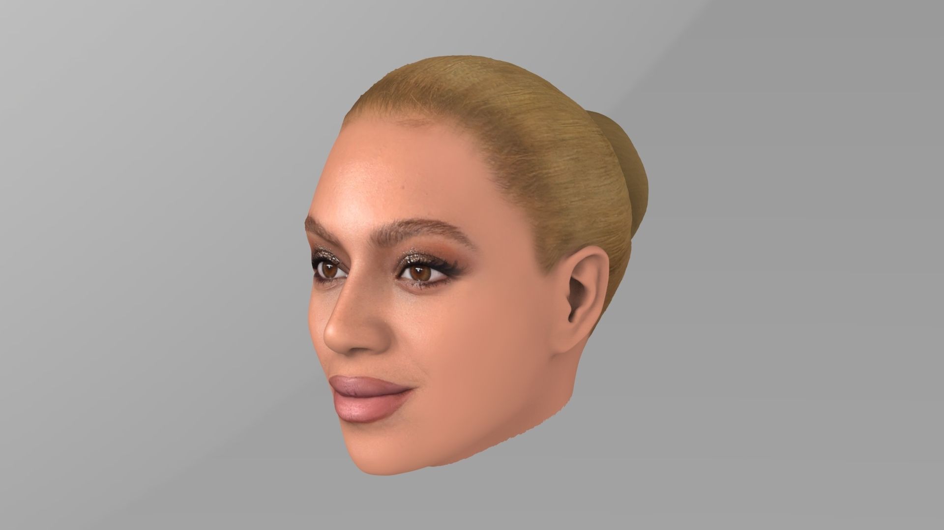 Beyonce Knowles 3D model_2