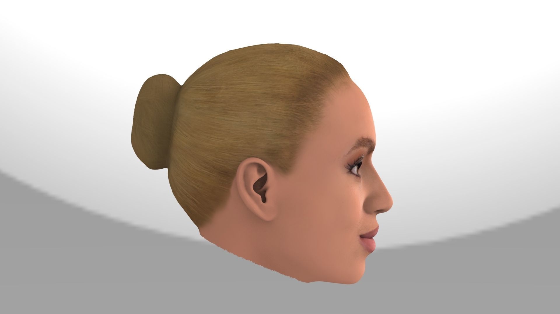 Beyonce Knowles 3D model_10