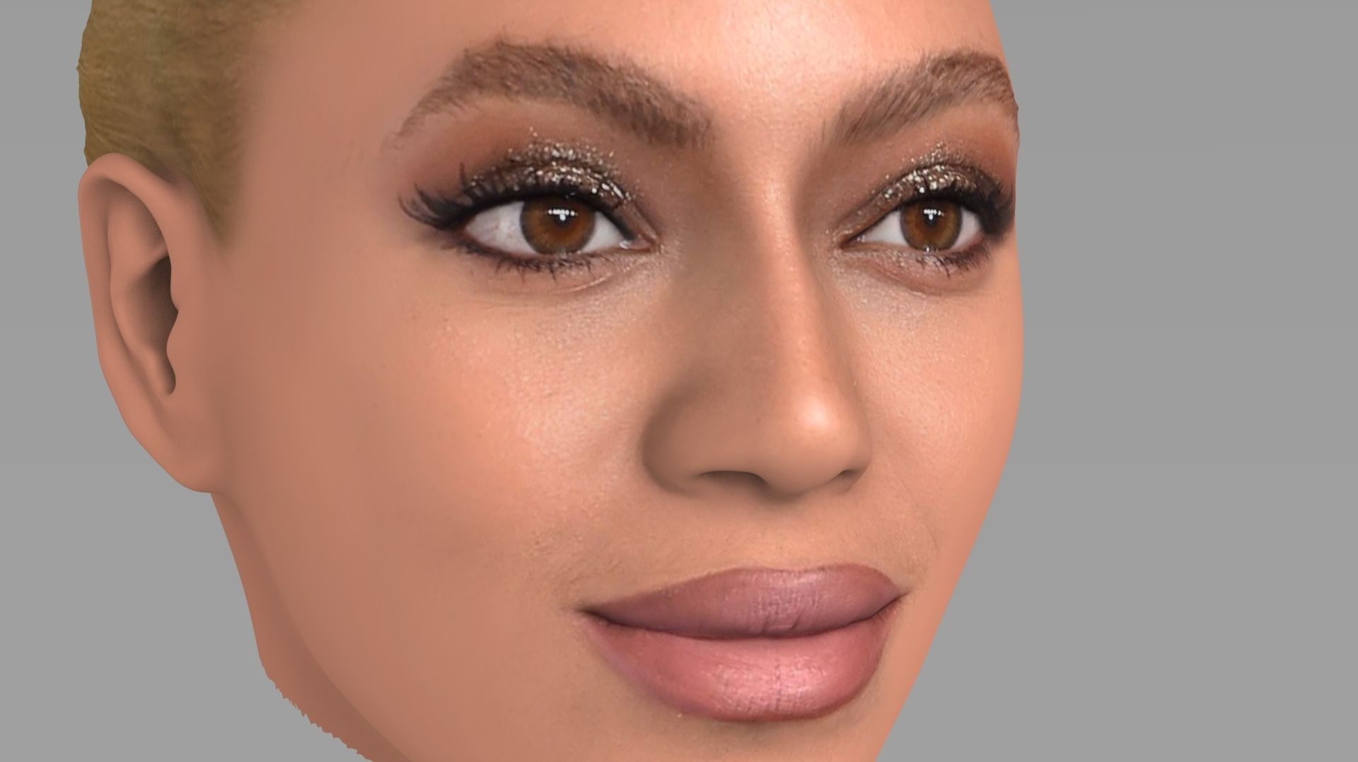 Beyonce Knowles 3D model_17