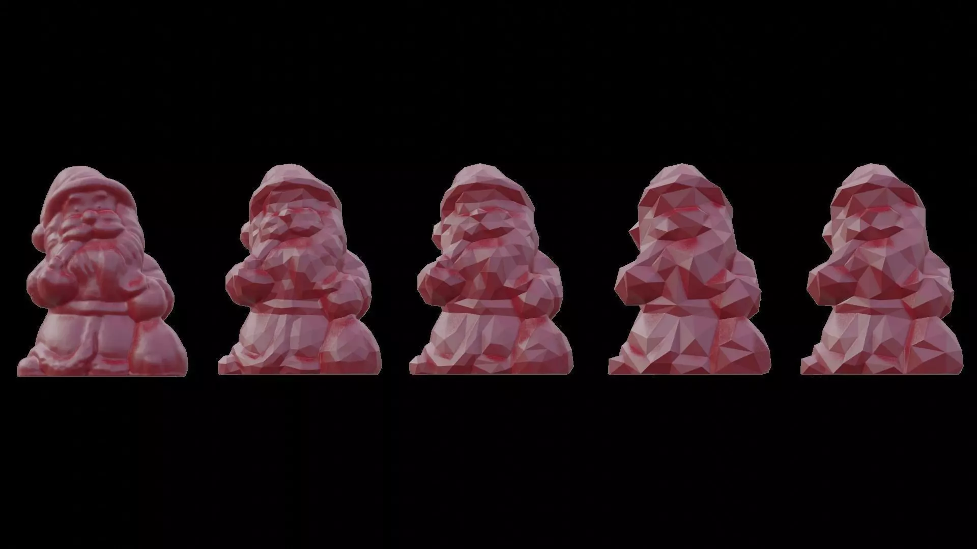 3D Print your own cute Santa 3D print model_0