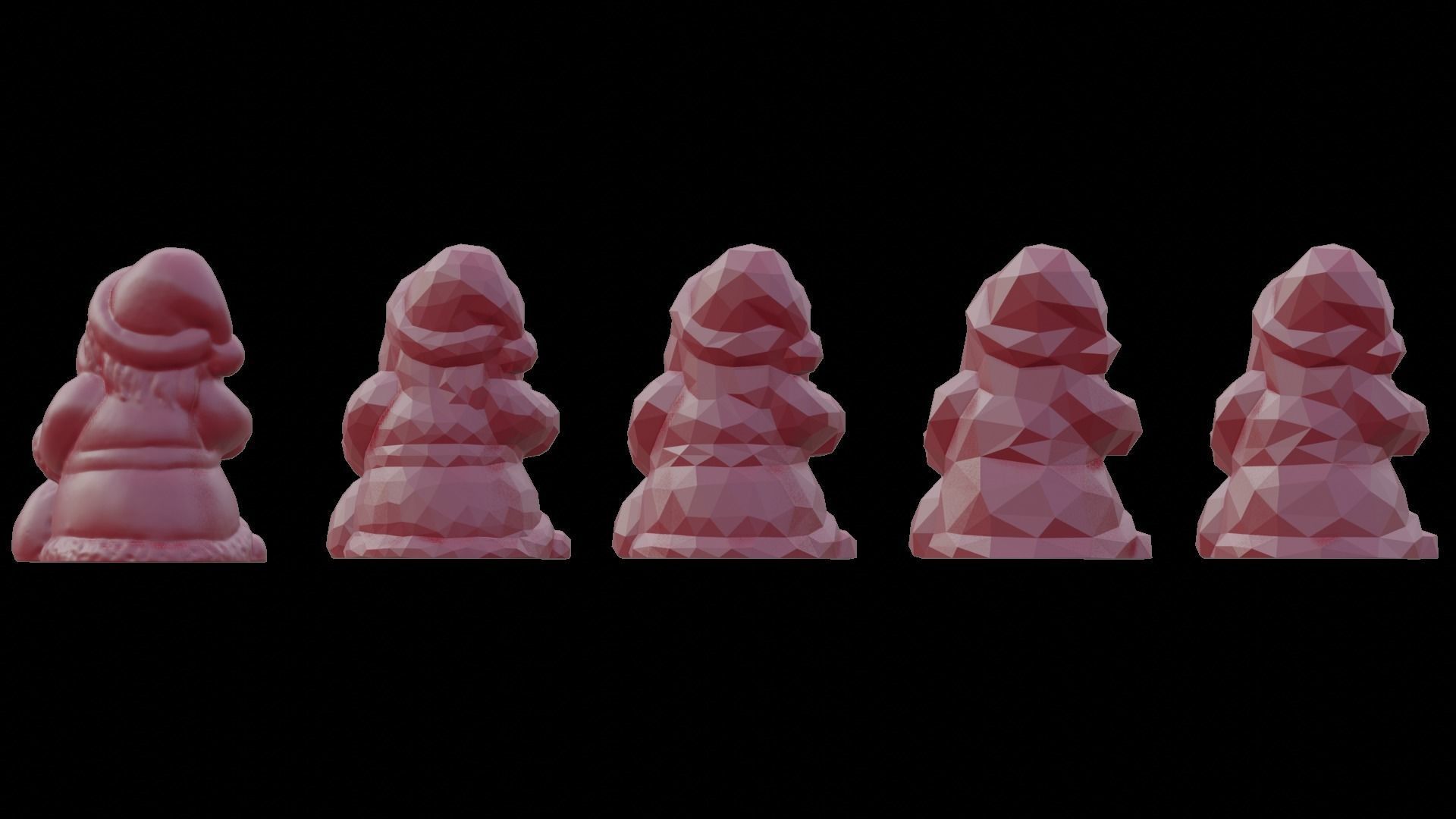 3D Print your own cute Santa 3D print model_20