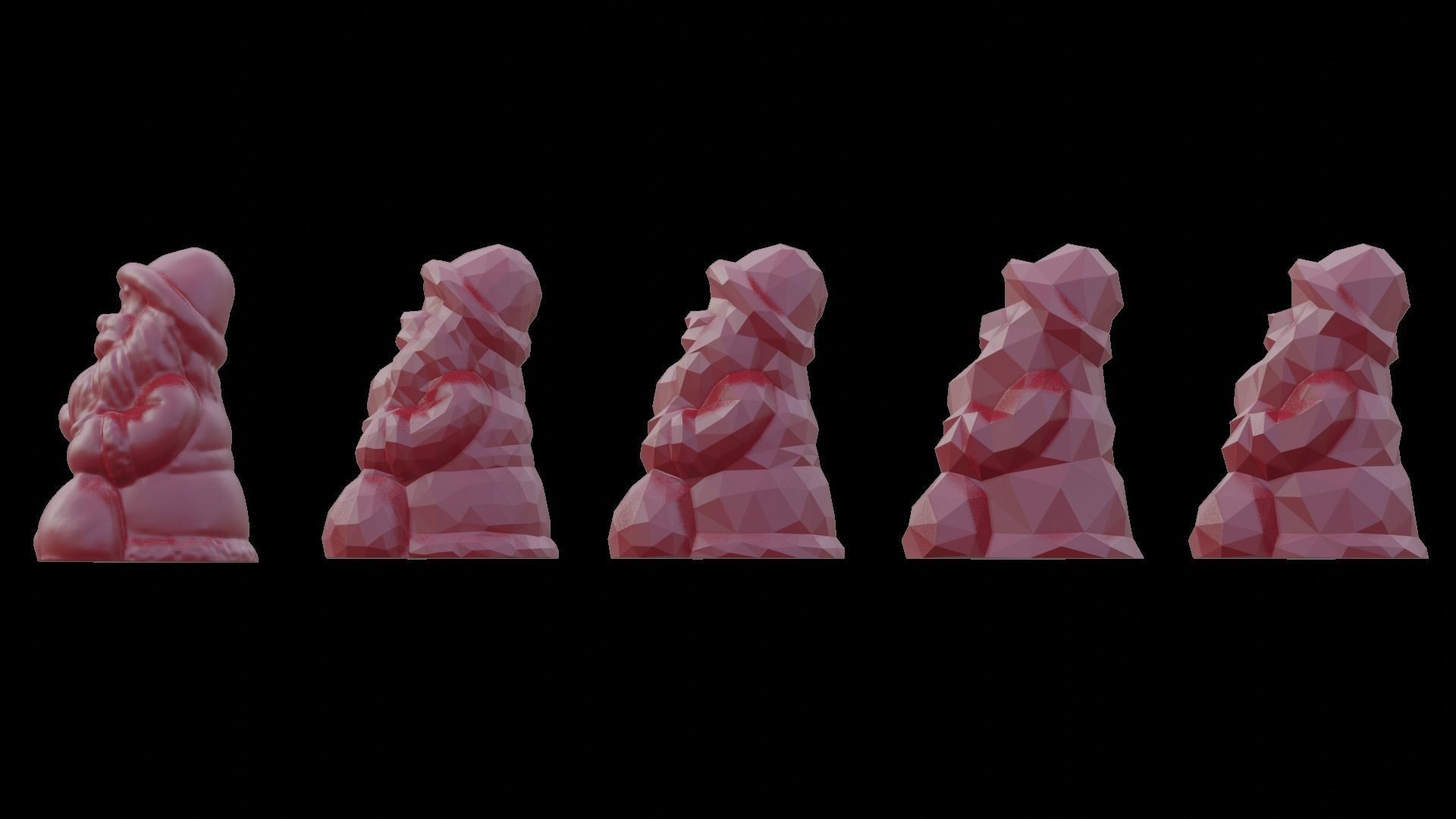 3D Print your own cute Santa 3D print model_19