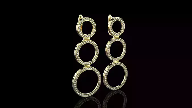J EARRINGS N016