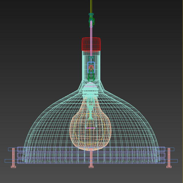 Pendant Light 3D model_8