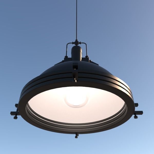 Pendant Light 3D model_3