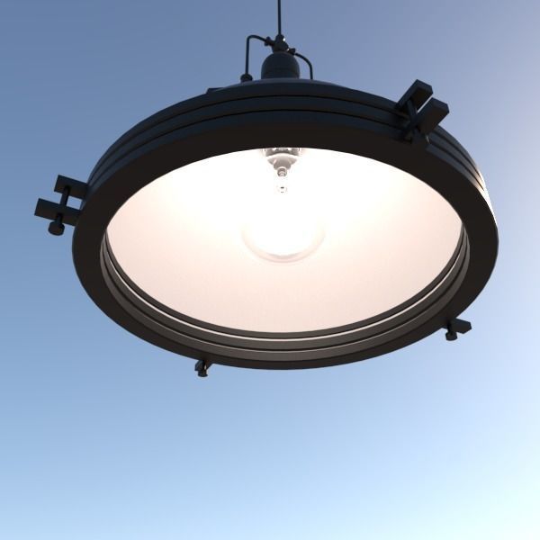 Pendant Light 3D model_1