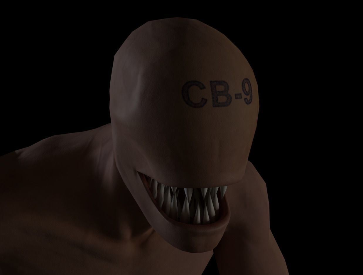 Horror Creep Nightmare Low-poly 3D model_18
