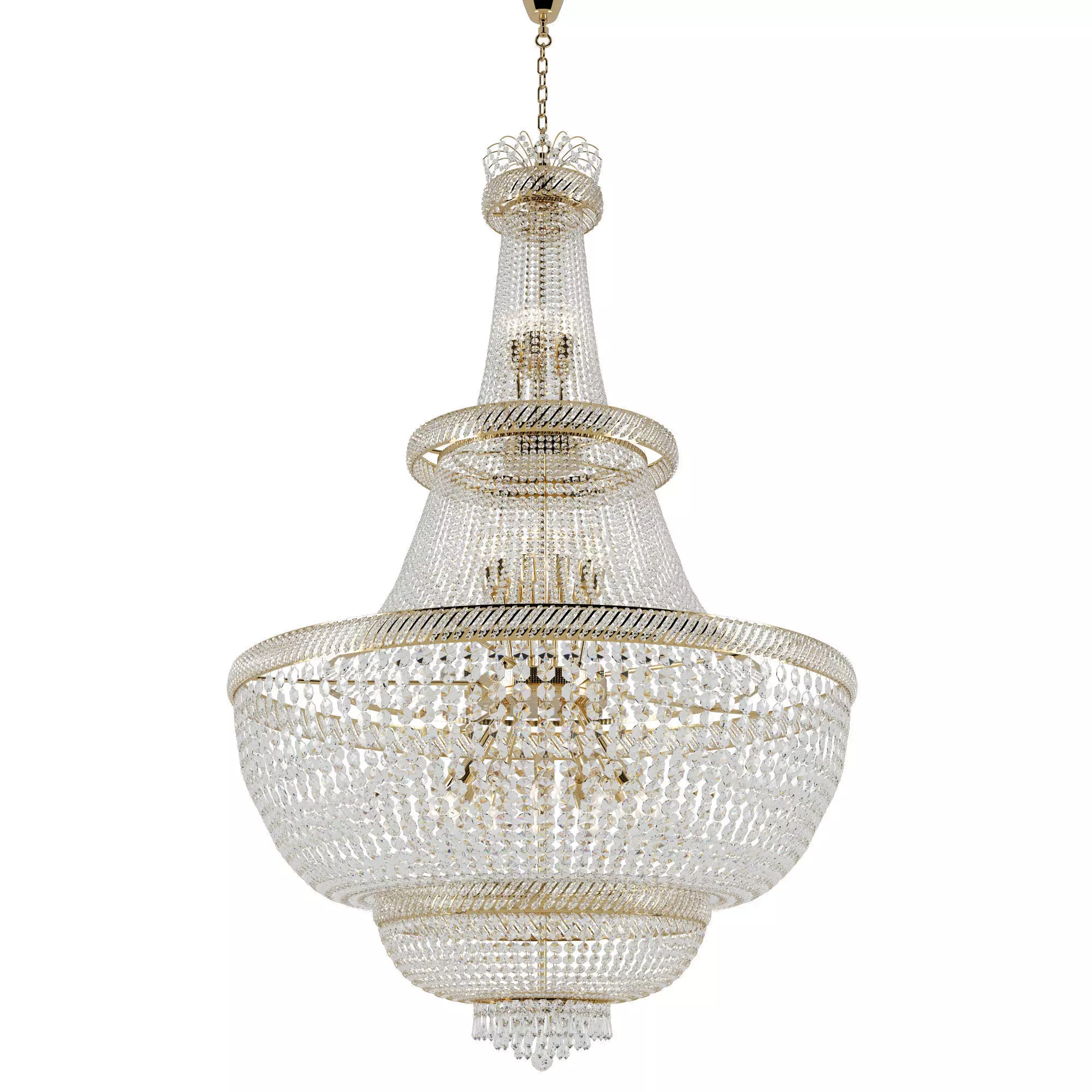 Chandelier Bari E 15120200 G 3D model_0