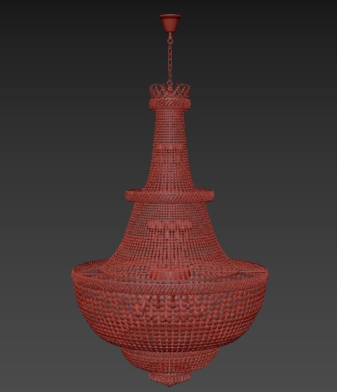 Chandelier Bari E 15120200 G 3D model_1
